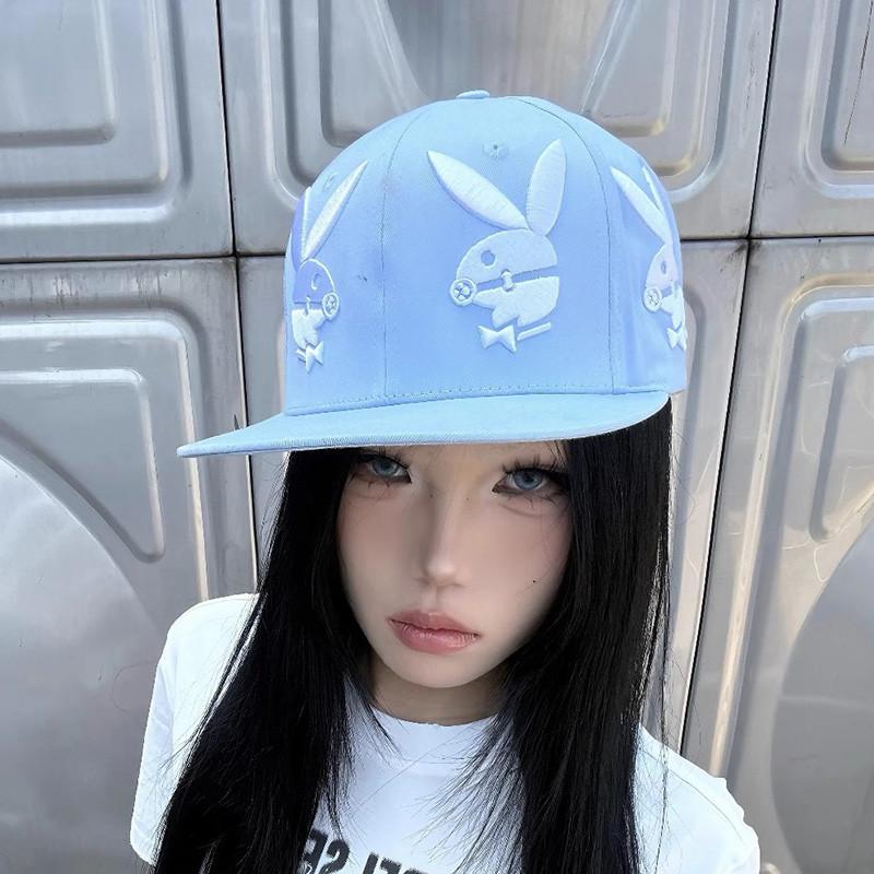 Bunny Cap For Women Summer Sunshade With Breathable Acrylic Material