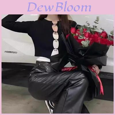 Casual Knit Sweater With Openwork Design For Women And Fall Fashion