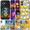 Cover per Telefono The S-Simpsons Comics Bart per Motorola Moto Edge 50 One 30 Fusion 40 neo Ultra Pro 20 Lite G50 G85 G84 E15 E14 Custodia