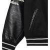 Carhartt WIP X Awake NY Collaboration Floral Embroidery Letter Print Design College Style Baseball Jacket Unisex Jacket Black I031336-1NB-XX
