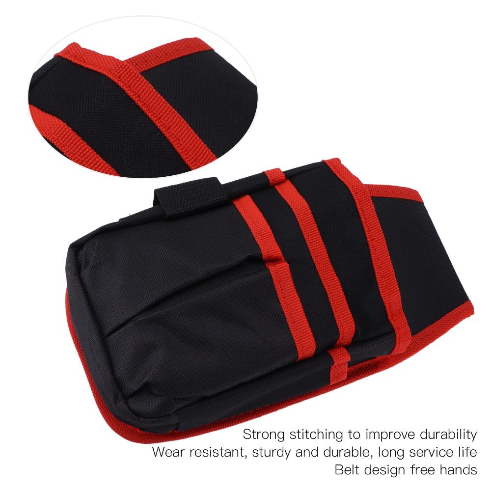 6 Pocket Tool Pouch Heavy Duty Tool Belt Durable Hardware Tool Storage Bag Garden Storage