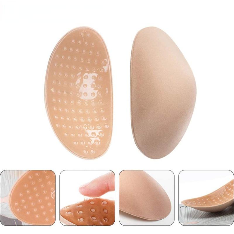 1 paar onzichtbare schouderpads afneembare ademende siliconen schouderpads antislip klevende kleverige pad voor vrouwen en mannen