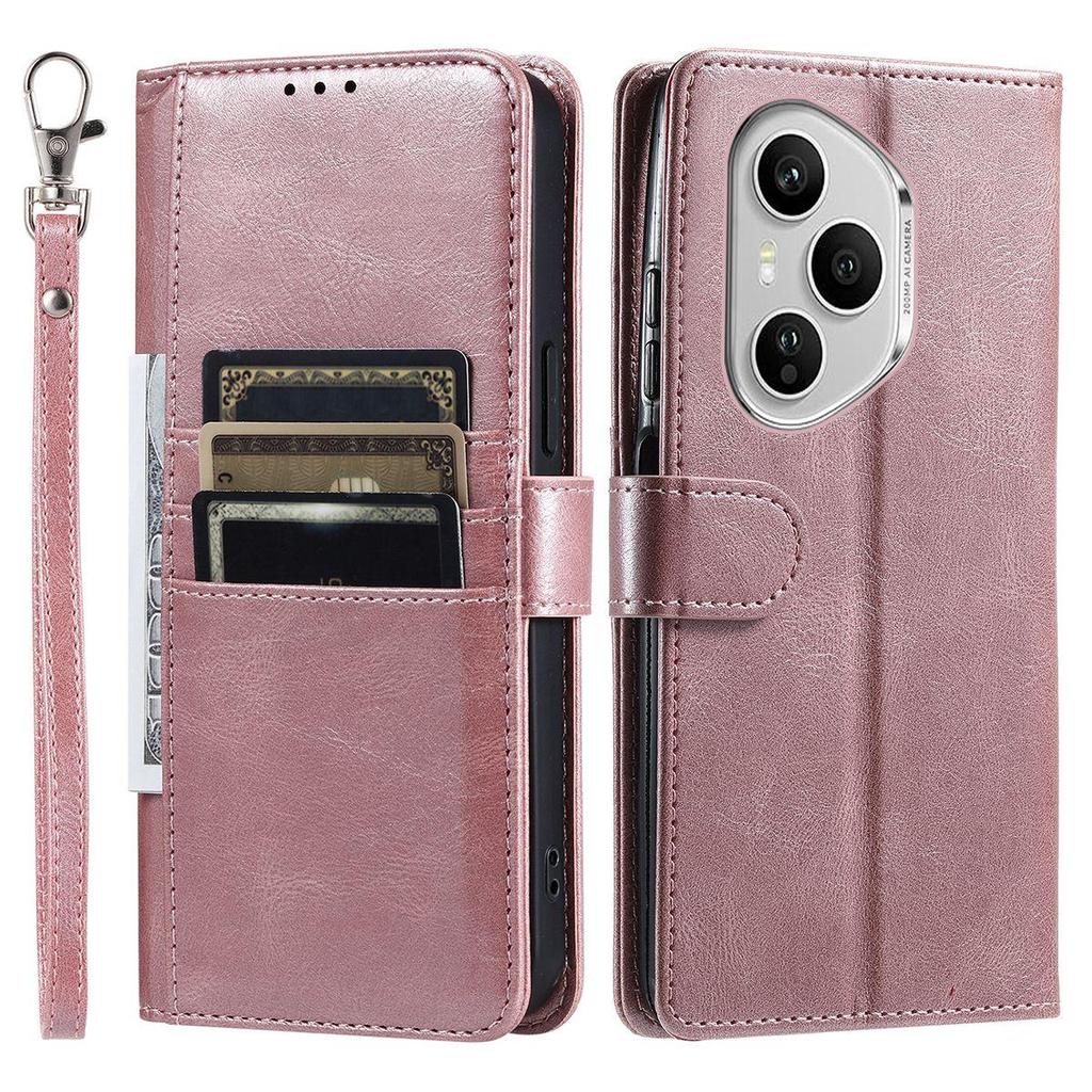 Cover for HONOR 400 Pro Retro PU Leather Flip Wallet Phone Case Multi Card Slots