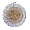 Cotton Rope Coaster, Color Block Heat Insulation Mat for Table, Thickened Potholder for Hot Dishes, Farmhouse Cup Mat