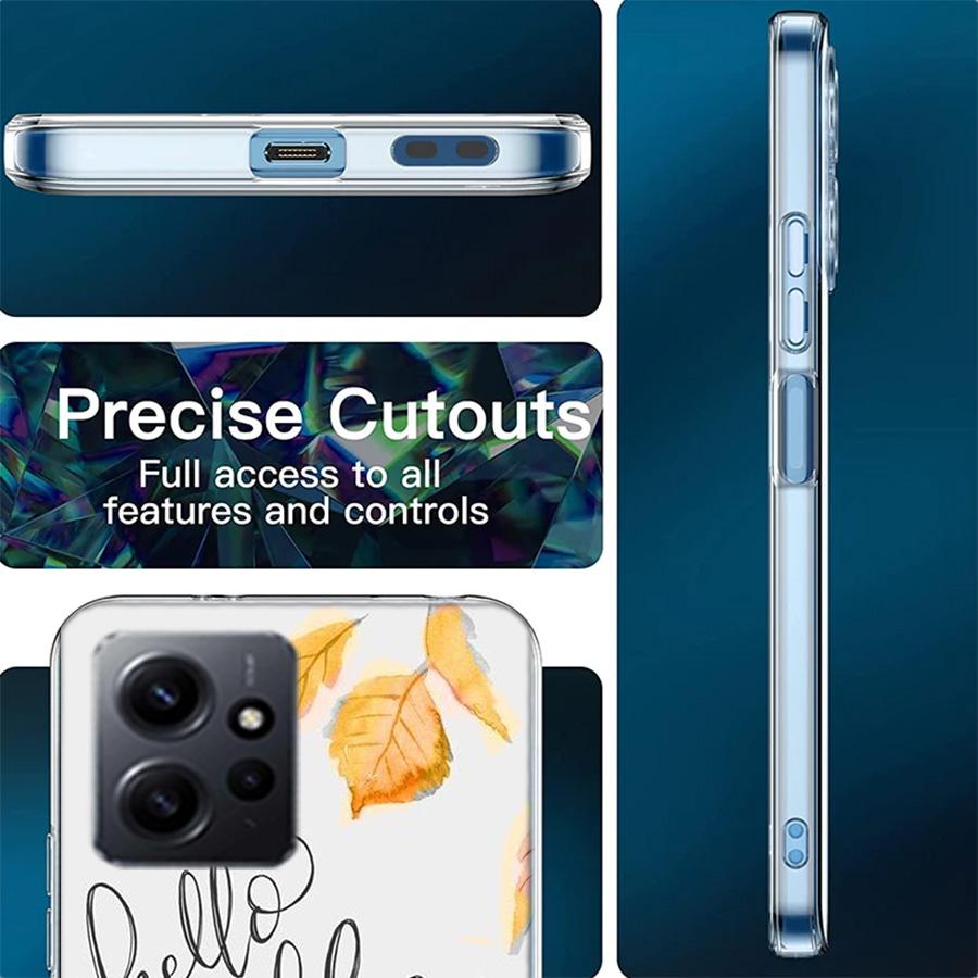 Pumpkin lantern Halloween Maple leaf Phone Case For Redmi Note 13 5G 14 Pro Plus Redmi 12 12C 13C 14C 10 10A 10C 9 9C 9T 9A 8 8A