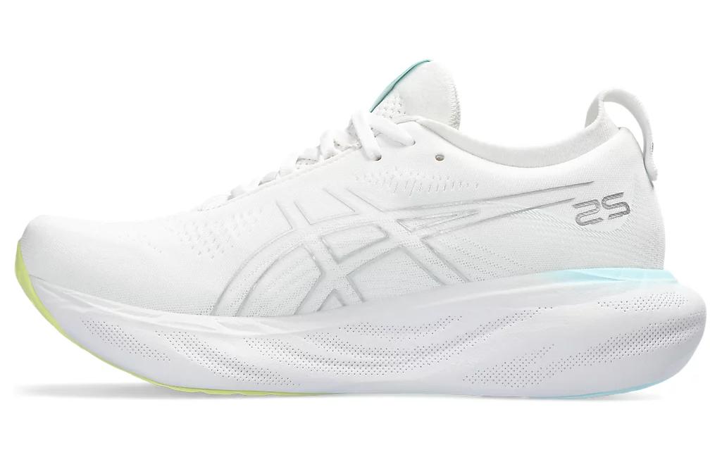 

ASICS Gel Nimbus 25 Білий Чисте Срібло Жовтий Жіночий 1012B356-105 39.5