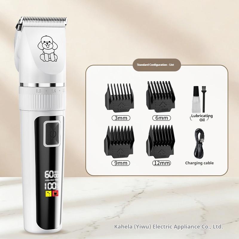 Hair clipper professional pet electric clipper dog shaver electric clipper charging large dog universal cat hair clipper
