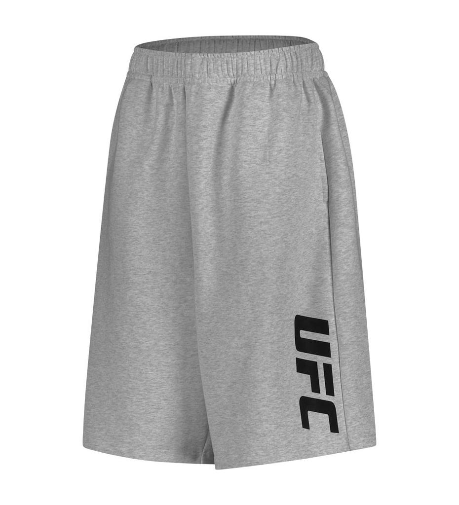 UFC SPORT Ufc Big Logo Bermuda Shorts Melange Grey U2Spw2322Mg