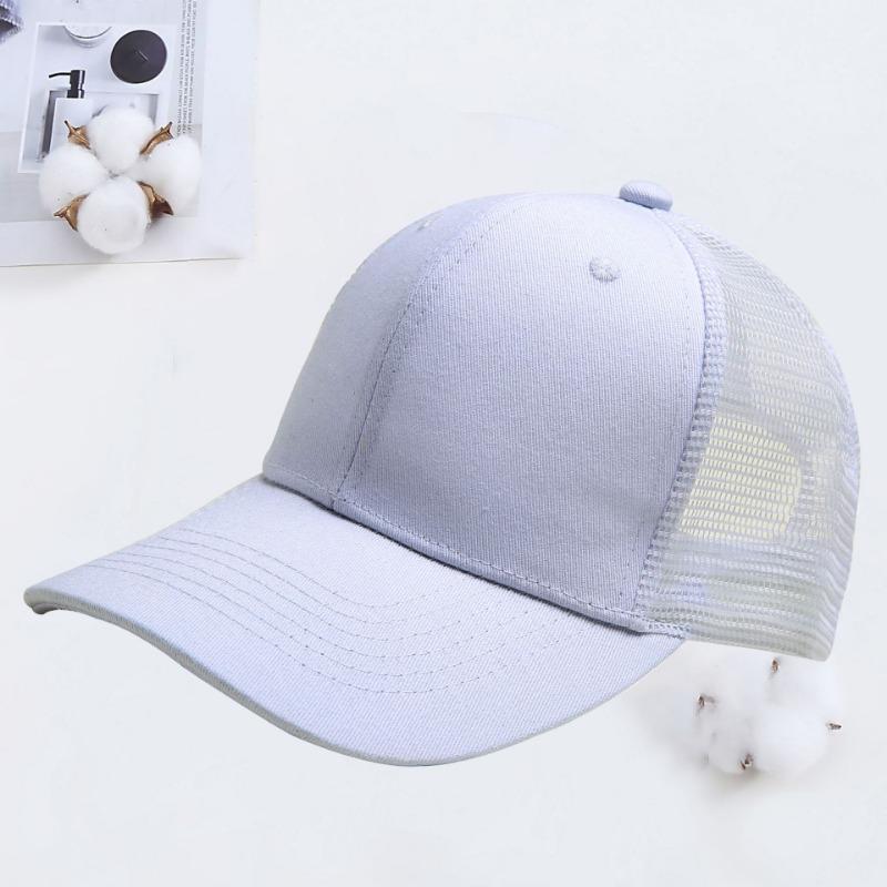 Cotton Baseball Net Cap Summer Travel Shade Sun Protection Cap Embroidery