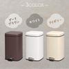 Iris Plaza Trash trash can that allows you to throw away garbage even if your hands are Comes with a lid that prevents odors from and the inner box is