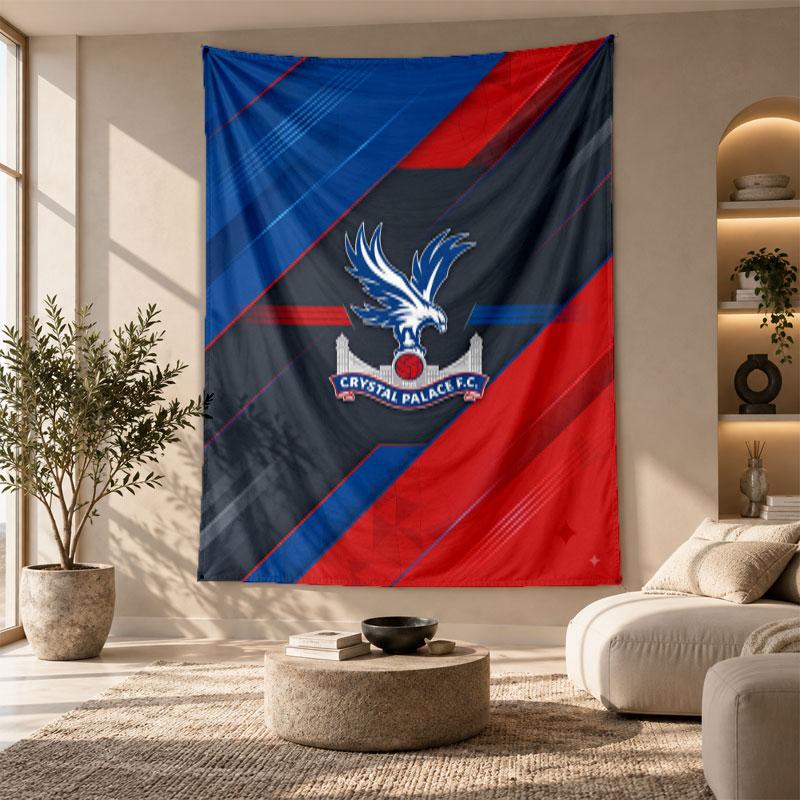 Decorative Tapestry,Crystal Palace Printed Wall Art, Lightweight Wall Hanging For Bedroom Background