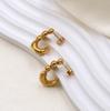 French Romance Irregular Shape Popular Jewelry Earrings Premium Titanium Steel