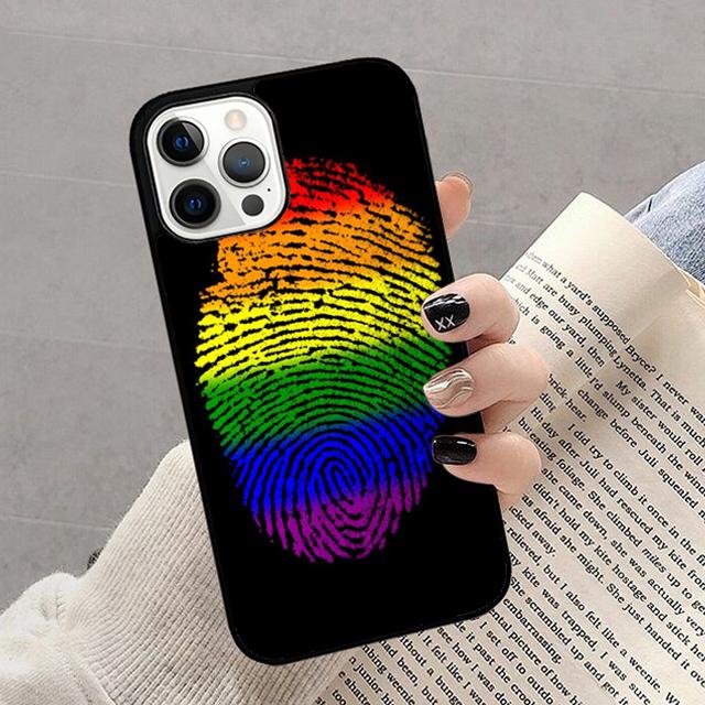 Autumu Gay Lesbian LGBT Rainbow Pride Phone Case Cover for iPhone 17 Air 16 16e 15 12 11 13 14 Pro Max Plus Coque