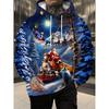 Men's Autumn and Winter 3D Printed Hooded Fashion Versatile Trend Breathable Casual Hoodies & Sweatshirts (men’s)