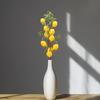 Plastic Simulation Lemon Fruit Tree DIY Fake Plants Artificial Lemon Branch Holiday Decor