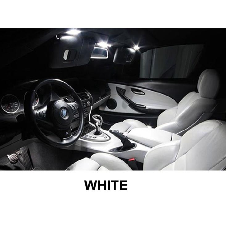 10 stk LED interiørlyssett for VW Tiguan Allspace AD BW 2016 2017 2018 Canbus ( passer original pære er