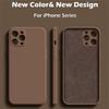 For Iphone 16 ProMax Case Original Liquid Silicone Soft TPU Phone Cover For For Iphone 15 14 13 14 11 Pro Max Mini 14 15 16 Plus Coque