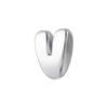 1Pcs Silvery Large/Small Polished Bead Letter Charm Pendant Suitable for Handmade Jewellery Accessories 1 Piece: VZ518
