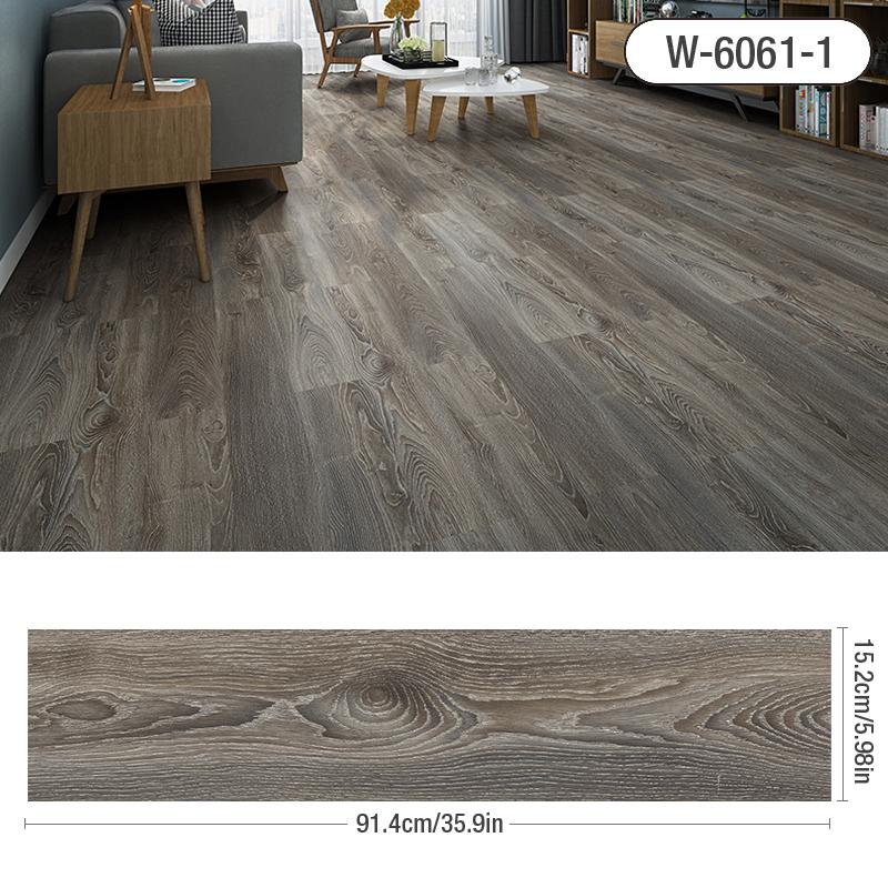 Selbstklebende Holzmaserung Boden Wandaufkleber PVC Tapete für Wohnzimmer Toilette Küche Heim Boden Dekoration Wasserdichter Aufkleber