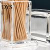Toothpick Box Bottle Elegant Clean Square Storage Shape No Odor For Home Holder
