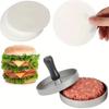 50/100 buc Hârtie de copt rotundă Cerc Pergament Cuptor pentru grătar Patty Hamburger Hârtie Tort Instrument antiaderent pentru coacere