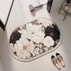Diatom Mud Mat Bath Area Non-slip Cushion Rural Home Toilet Entry Entry Quick Drying Soft Carpet Foot Mat Moisture-wicking