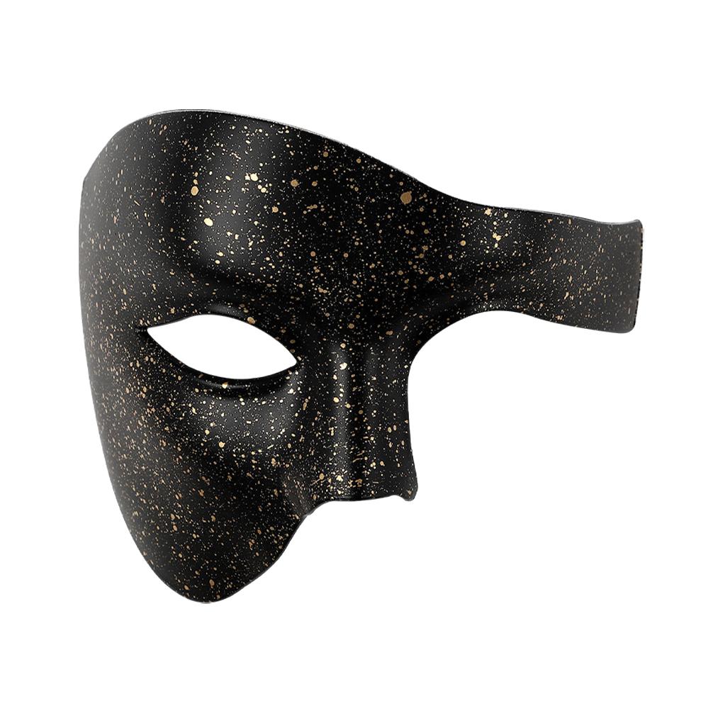 Wide Application Half Face Mask For Cosplay And Halloween Half Face Masquerade Masks Easy To Wear