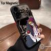 Anime Ones Pieces Luffys Zoros Phone Case For Samsung Galaxy S25 S24 S23 S22 S21 S20 FE Plus Ultra 5G Matte Magnetic