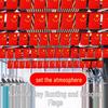 National Day Festive Flag String Set for Shop Decoration