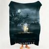Movie A Annabelle  Flannel  Blanket Suitable for Sofa Living Room Bedroom