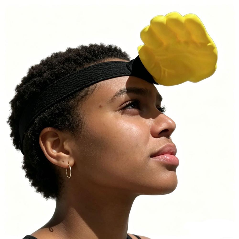 Palm-Sized Sun Hat Headband Visor for Outdoor Festivals Travel