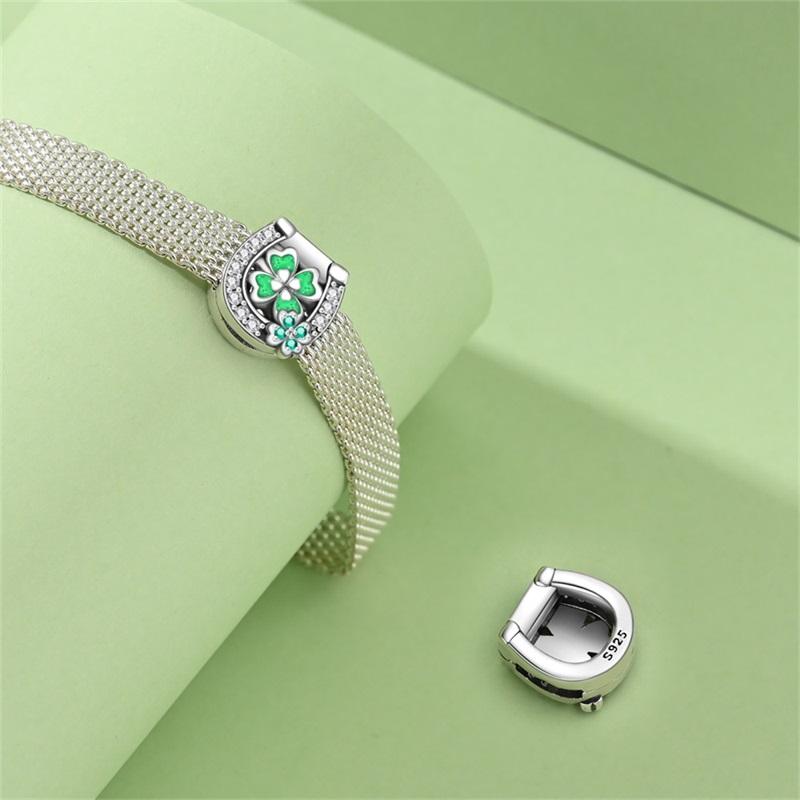 Newcopper Donut Protection Lotus Heart Shaped Charms Flat Beads Fit 3Mmoriginal Bracelet Diy Jewelry Birthday Gift