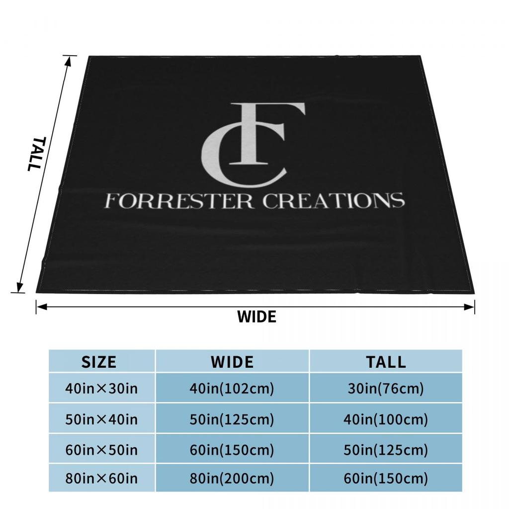 Forrester Creations The Bold And Beautiful Personalized Gift An Ultra-Soft Micro Fleece Blanket