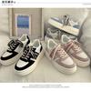 Autumn New Platform Muffin Shoes Women's Summer 2025 Casual Versatile Sports Board Shoes Ins Tide Increase White Shoes
