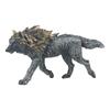 Mini Wolf Figurines Model Home Decor Realistic Detailed Action Figures for Toddlers