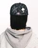 THEMUSEUMVISITOR Panda Embroidery Cap (Black Dot)
