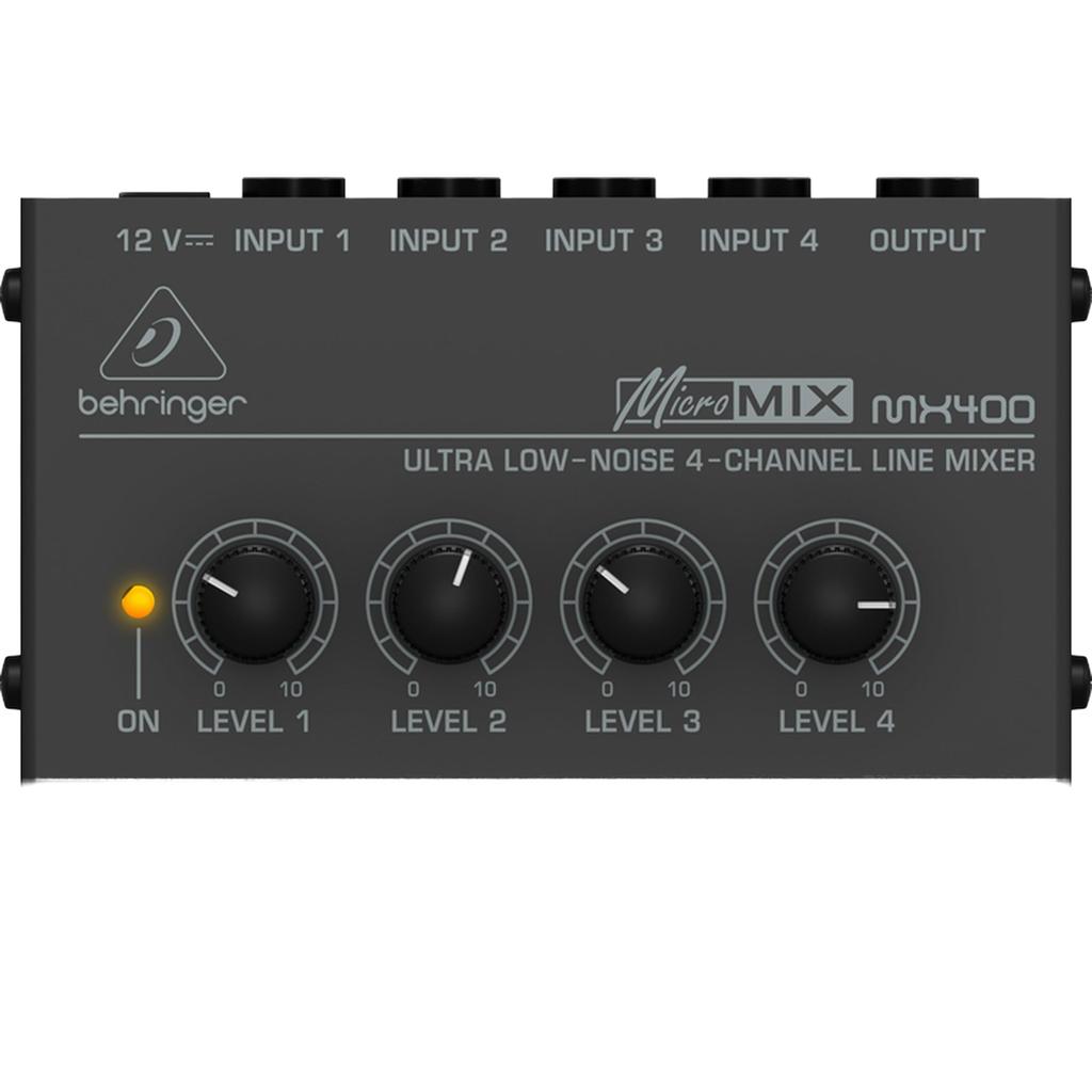Behringer Behringer Kompaktní mixážní pult MX400, 4kanálový
