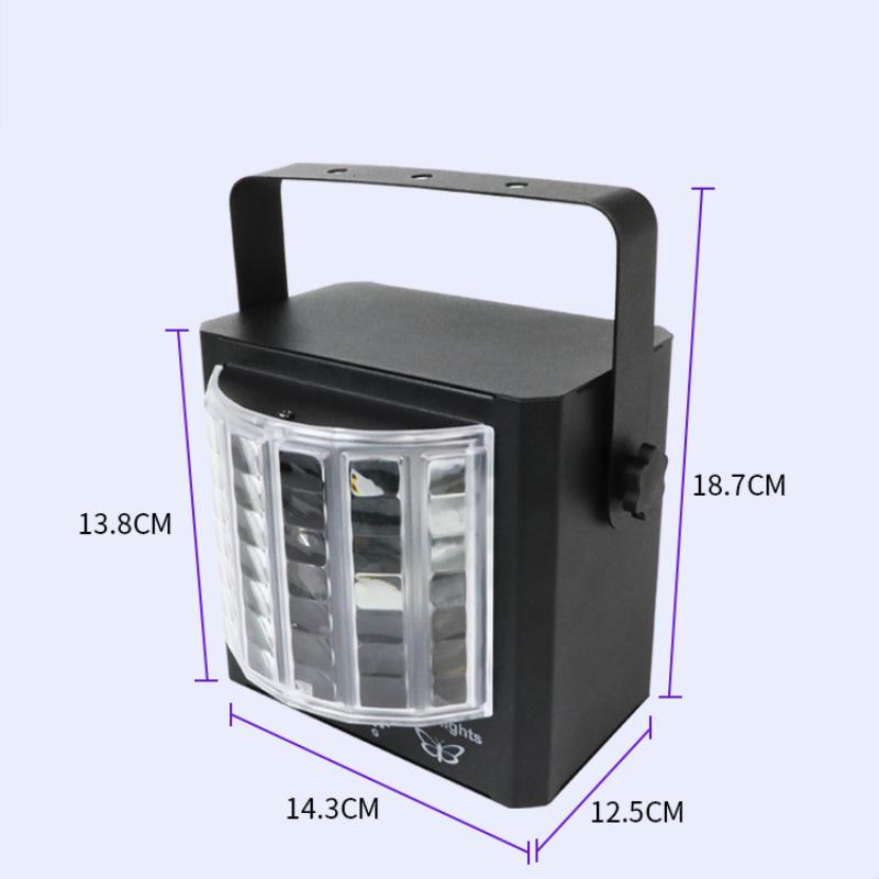 Rechargeable Bar Disco LED Atmosphere Lamp KTV Projection Stage Light Small Indoor Rotating Colorful Laser Light