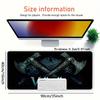 Tappetino per scrivania da gioco Vikingo Valhalla Tappetini da gioco Mousepad grande Mousepad 400X900 PC Computer Design ascia doppia runa Tappetino esteso