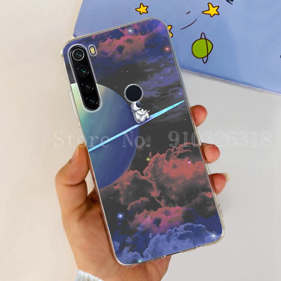 For Xiaomi Redmi Note 8 Case Redmi Note 8T Clear Silicone Soft Slim Phone Case For Xiaomi Redmi Note 8 Pro Note8 Back Cover Capa
