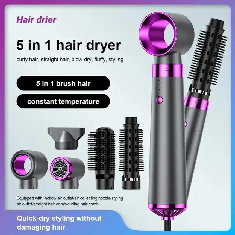 

Super Cold Hot Wind Regulation Hair Dryer Safety Personal Hair Care Styling Negative Constant Anion Electric Hair Dryers Add Box EU розовый