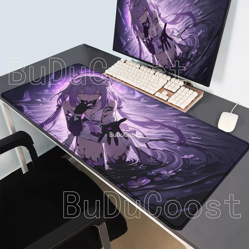 Anime Sexy Girl Castorice Honkai Star Rail HSR Mouse Pad Large Keyboard Mousepad Office Nonslip Base Gaming HD Printing Desk Mat