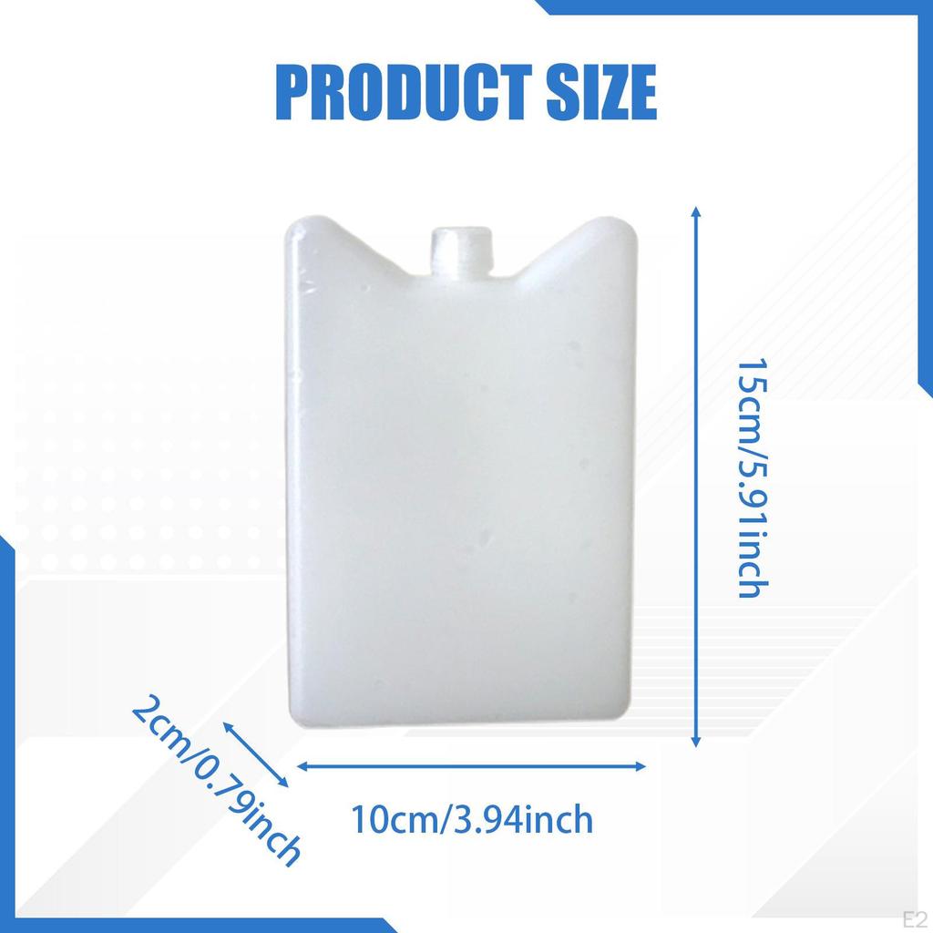 6 Ice Packs for Coolers Portable Freezer Blocks And Outdoor Activities