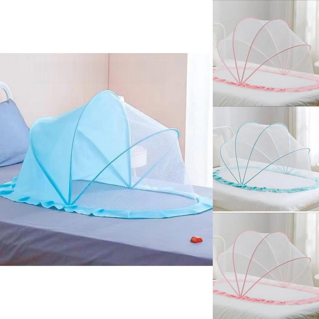 Baby Bed Mosquito Net With Foldable Design For Newborn And Infant Sleep Protection