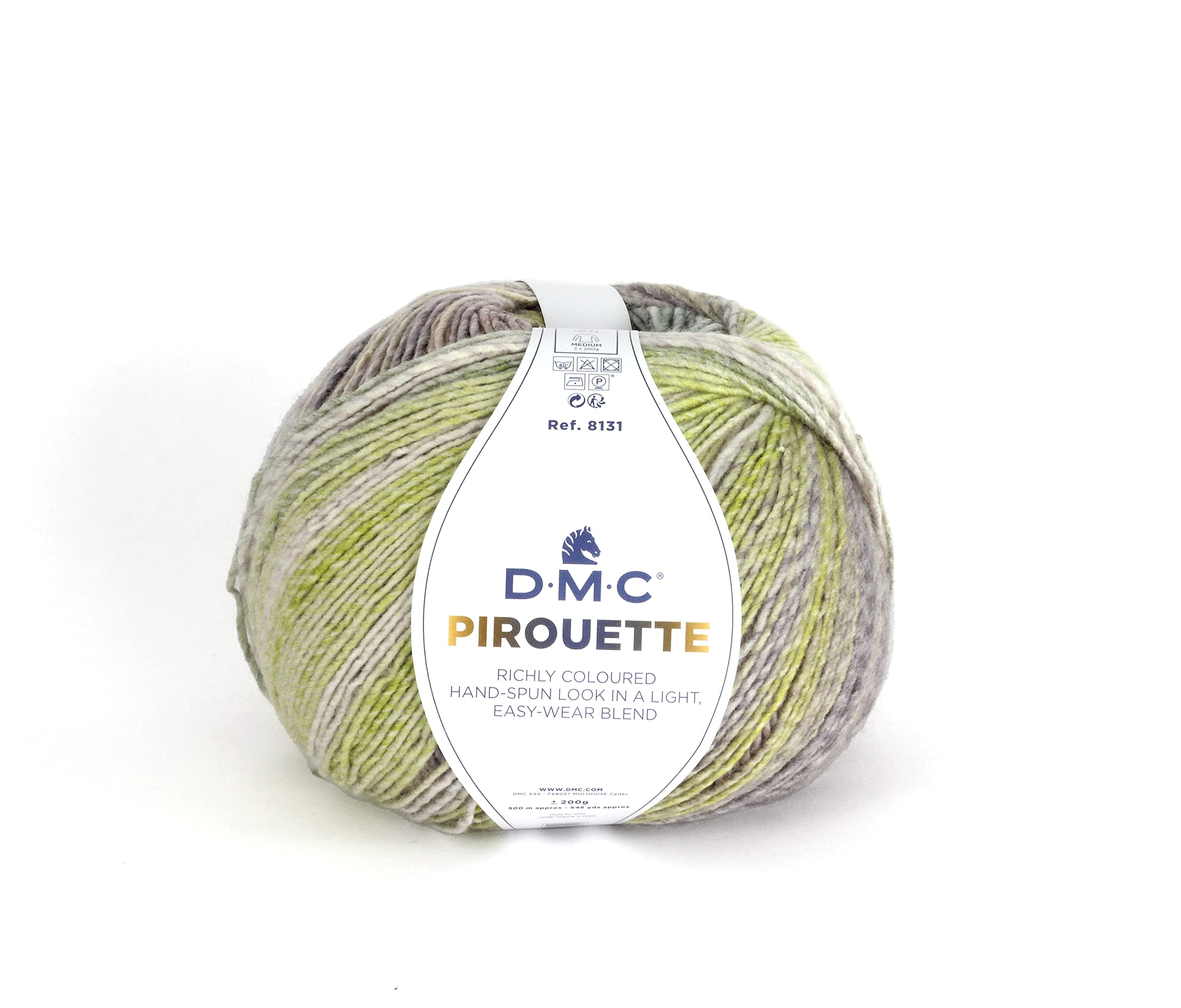 

DMC Pirouette Medium 500m 8131 Yarn, Weight, Spool, #416,