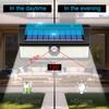190led Solar Led Light Outdoor Garden Decoration Wall Lamp With 4 Mode IP65 Waterproof Solar Motion Sensor Light For Yard Door