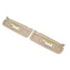 1 Pair Sun Visor Replacement Left and Right with Makeup Mirror Beige 83280 SNA A01ZB for Civic 2006