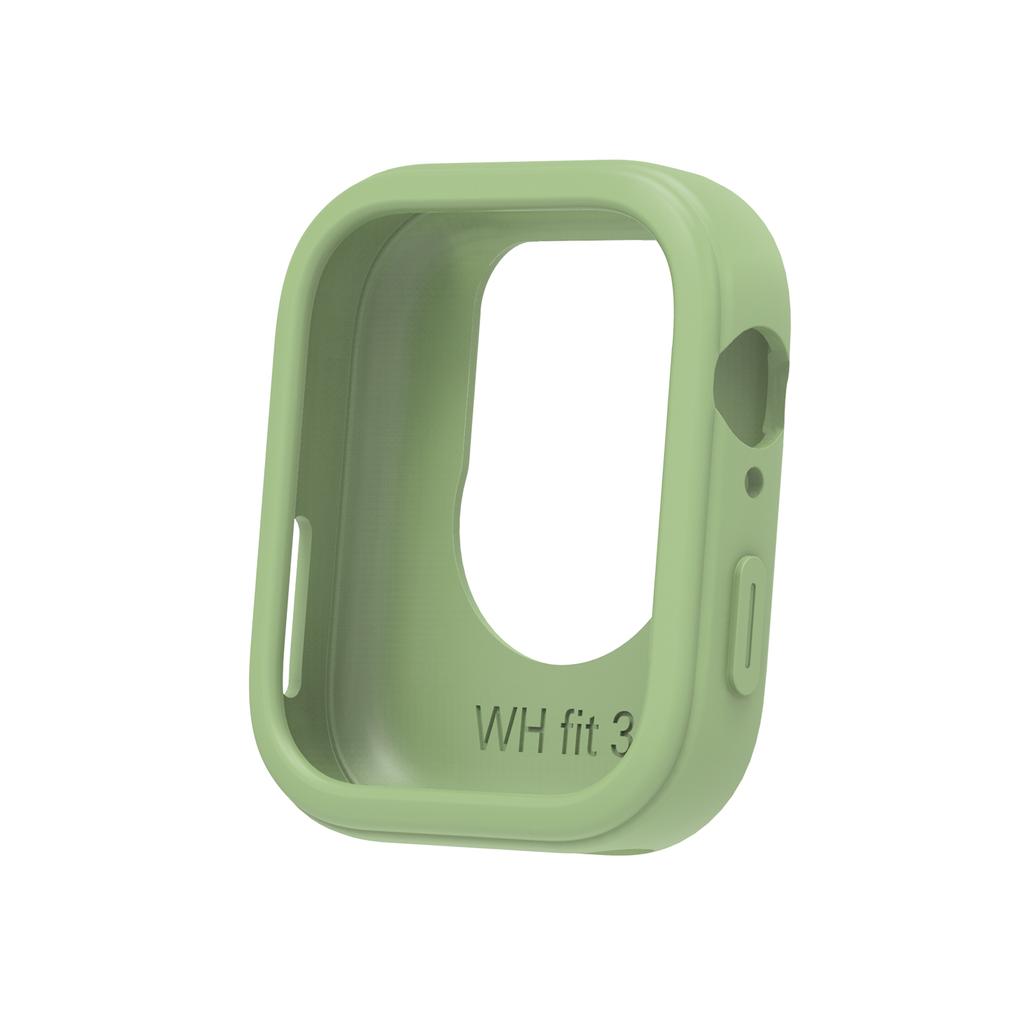 Fullt beskyttende etui deksel skall for Huawei Watch Fit 3 Smartklokke etuier myk silikon skjermbeskyttende for Huawei Fit3 Colorfu