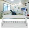 Dentist Material Tools Stainless Steel 30 Holes Disinfection Bur Box Case Dental Burs HolderSilver