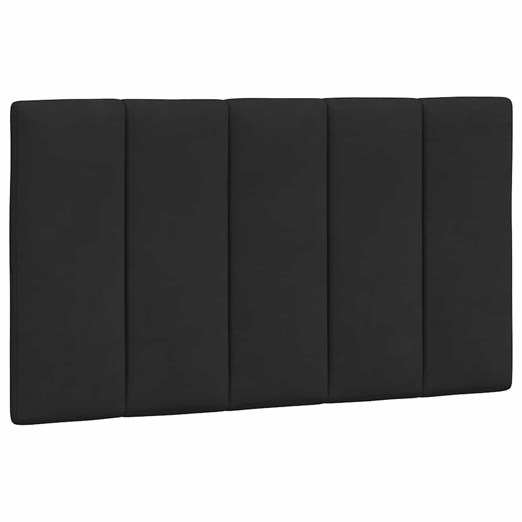 Vidaxl Headboard Cushion, Black, 90 Cm, Velvety